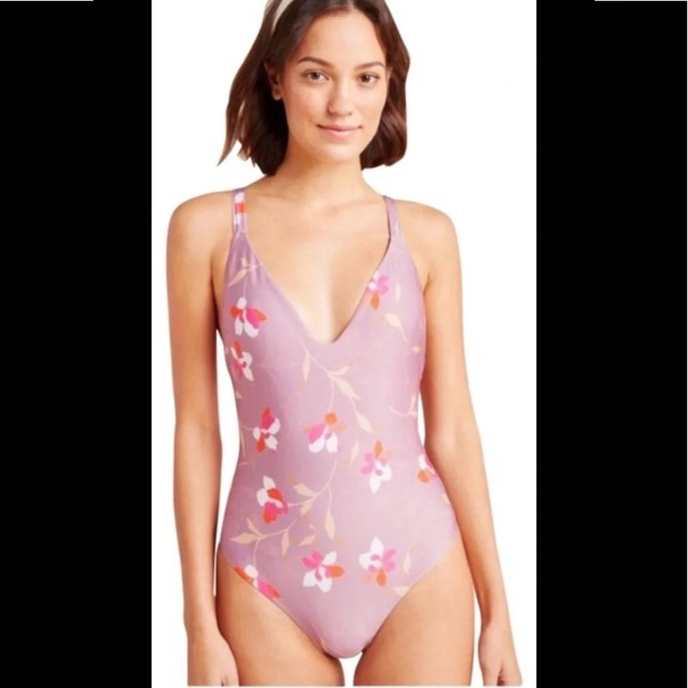 NWT Anthropologie Tavik Claire one piece swim XS